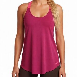Nike Women's Magenta Racerback Tank Top